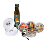 Dean Jacob's 10 Piece Italian Bread Dipping Set with Mantova EVOO