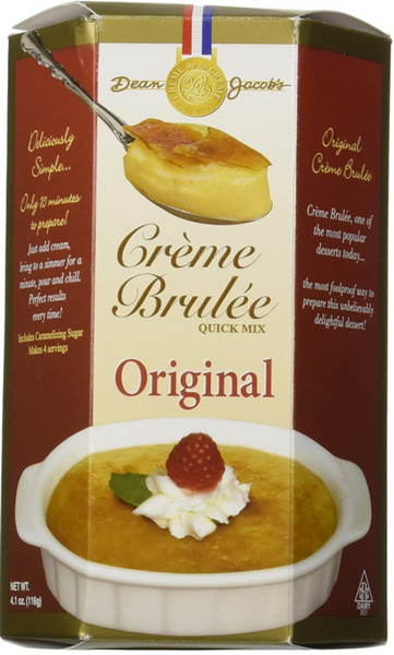 Dean Jacob's Crème Brulee Quick Mix 12 Pack