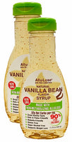 Natural Vanilla Bean flavored Non-GMO All-u-Lose Syrup - 11.75oz Bottle