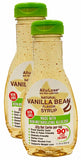 Natural Vanilla Bean flavored Non-GMO All-u-Lose Syrup - 11.75oz Bottle