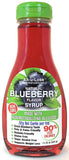 Natural Blueberry flavored Non-GMO All-u-Lose Syrup - 11.75oz Bottle