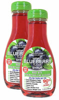 Natural Blueberry flavored Non-GMO All-u-Lose Syrup - 11.75oz Bottle