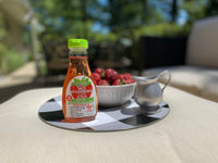 Natural Wild Strawberry flavored Non-GMO All-u-Lose Syrup - 11.75oz Bottle
